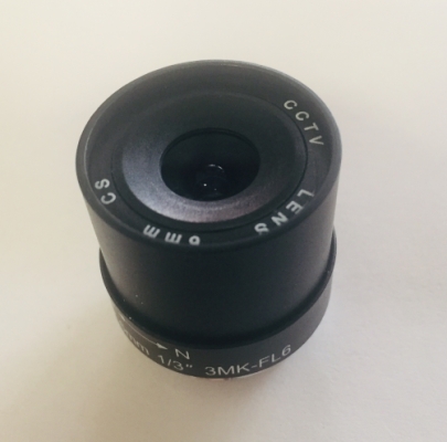 3MK-FL6 6mm Sabit İris CCTV Lens