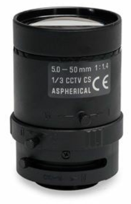 Tamron 13VM550AS II 1/3 5-50mm F1.4 Aspherical Manual Iris Vari-Focal CS-Mount CCTV Lens