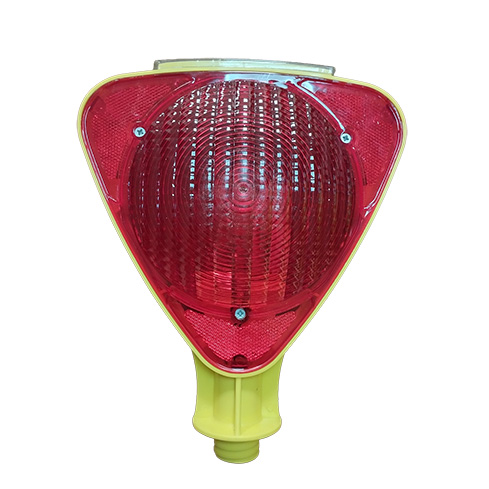 LOREX LR-SPL01R Solar Enerjili Üçgen Flaşörlü Kırmızı Lamba