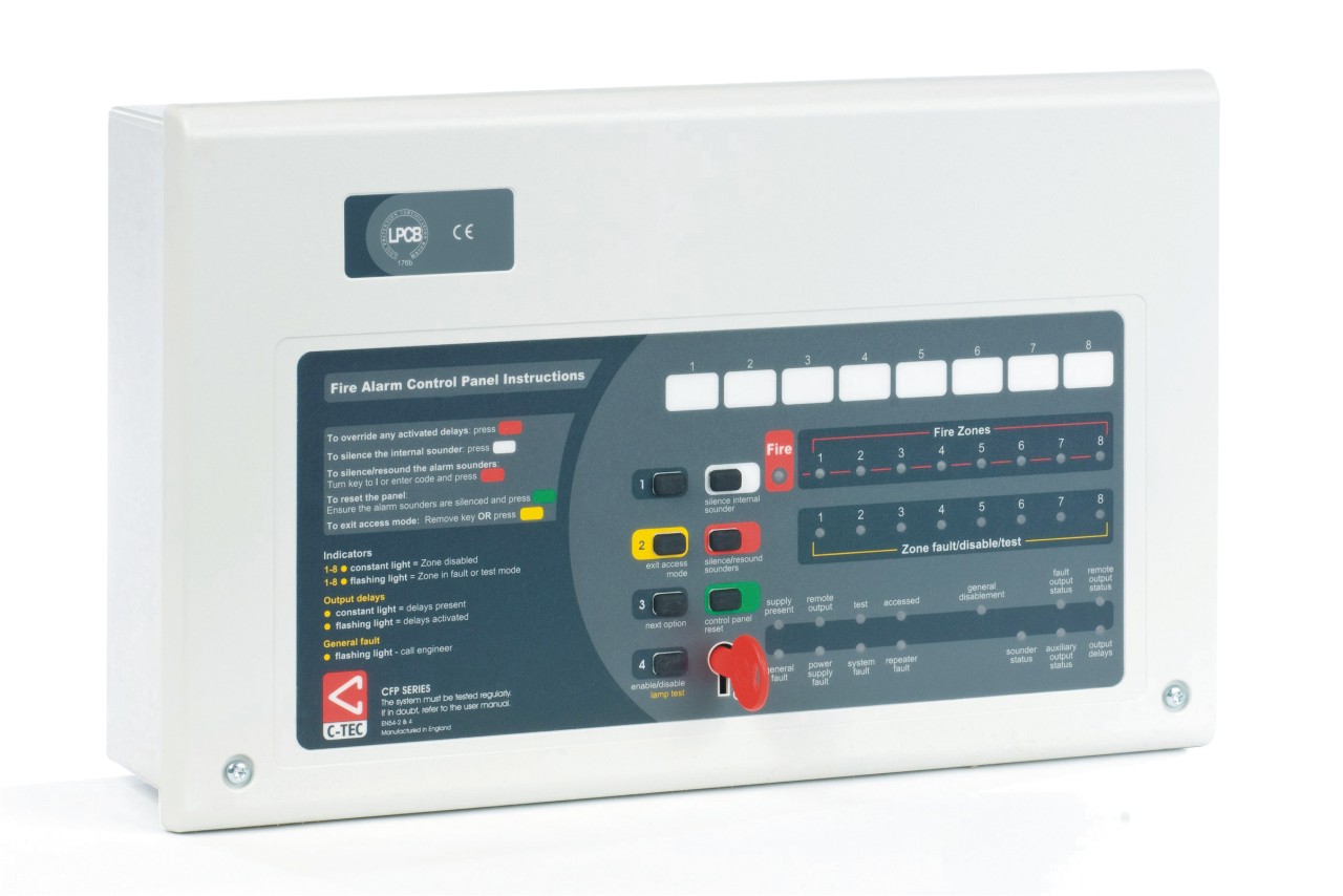 FIRE PLUS CPC-24 24 Zone Network Yangın Alarm Paneli