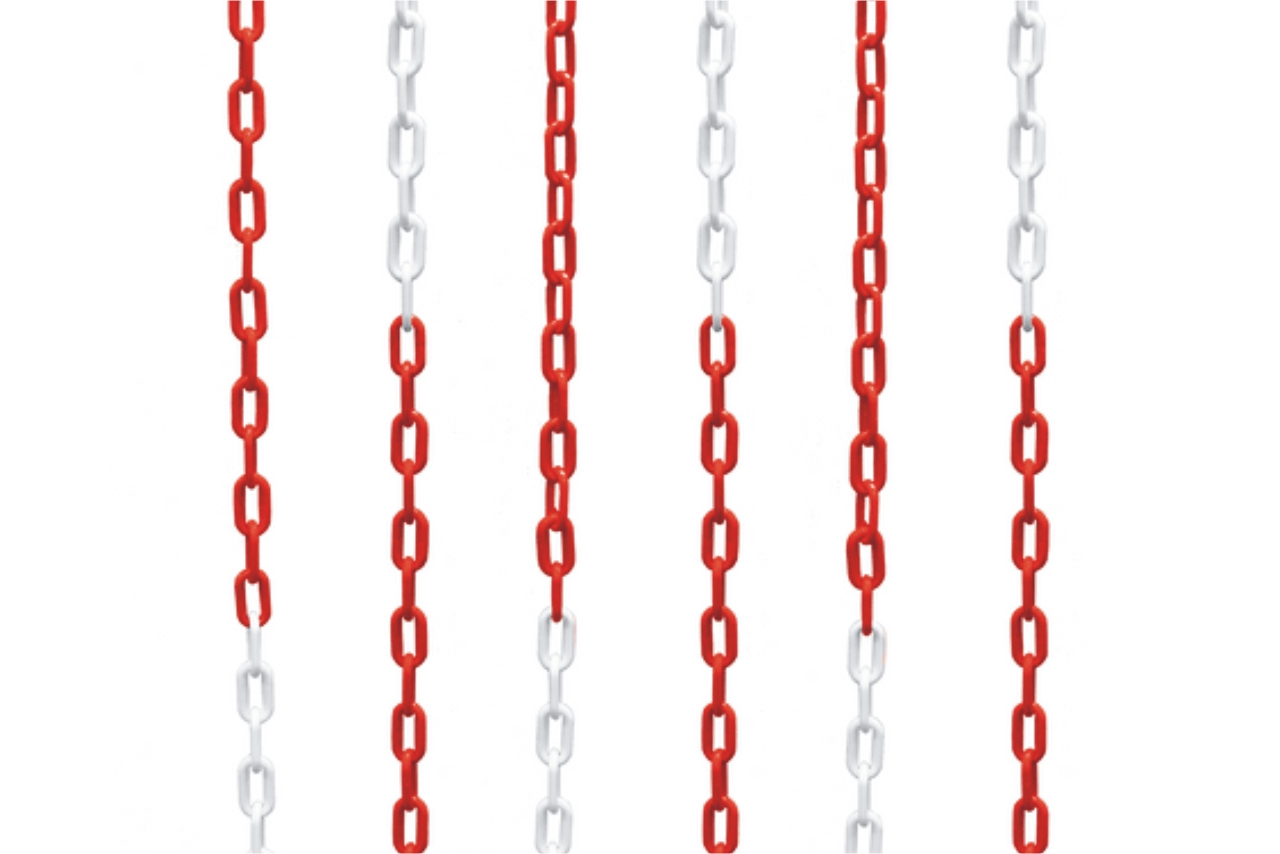 LOREX LR-6PC1031 6mm Plastik Trafik Zinciri